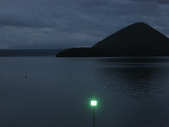 夕方の洞爺湖