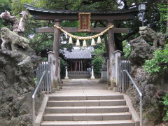 長崎神社入り口